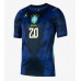 Muški Nogometni Dres Brazil Lucas Paqueta #20 Gostujuci SP 2026 Kratak Rukav